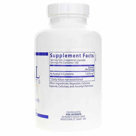 NAC N-Acetyl-L-Cysteine 600 Mg, VTN